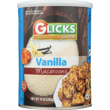 GLICKS: Macaroon Vanilla, 10 oz - #tag1# - #tag2#
