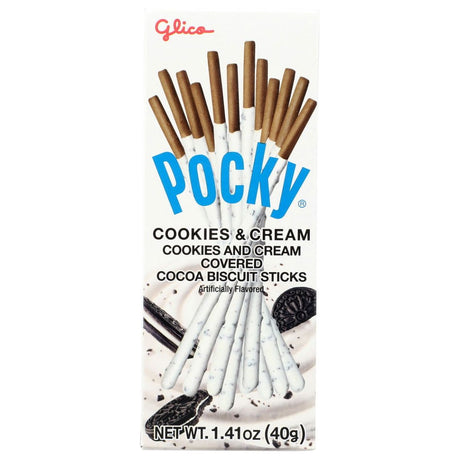 GLICO: Pocky Cookies and Cream, 1.41 oz - Sunshine Co Op. - #tag1# - #tag2# - #tag3# - #tag4#