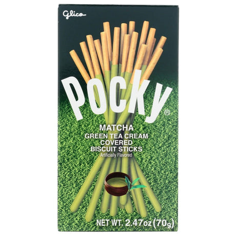 GLICO: Pocky Matcha, 2.47 oz - Sunshine Co Op. - #tag1# - #tag2# - #tag3# - #tag4#