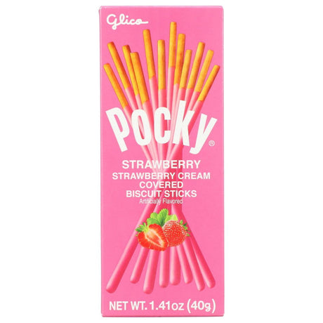 GLICO: Pocky Strawberry, 1.41 oz - Sunshine Co Op. - #tag1# - #tag2# - #tag3# - #tag4#