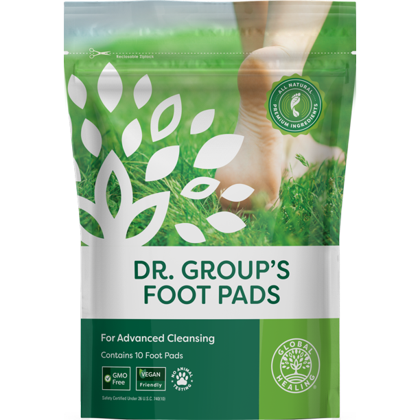 GLOBAL HEALING: Detox Dr Groups Foot Pad, 10 ct - #tag1# - #tag2#