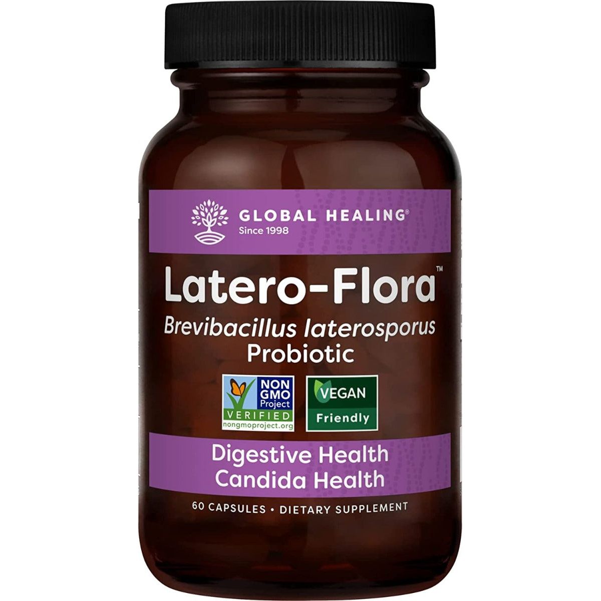 GLOBAL HEALING: Probiotic Latero Flora, 60 cp - #tag1# - #tag2#