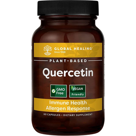 GLOBAL HEALING: Quercetin Plant Based, 60 cp - #tag1# - #tag2#