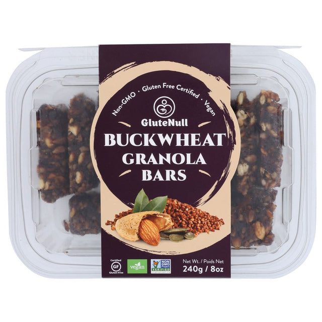 GLUTENULL: Buckwheat Granola Bars, 8 oz - #tag1# - #tag2#