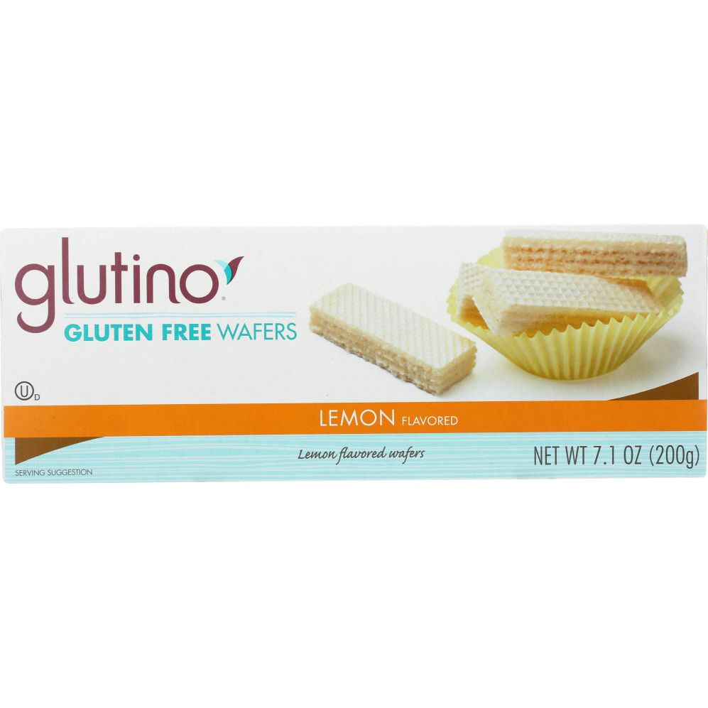 GLUTINO: Free Wafer Cookies Lemon, 7.10 oz - #tag1# - #tag2#