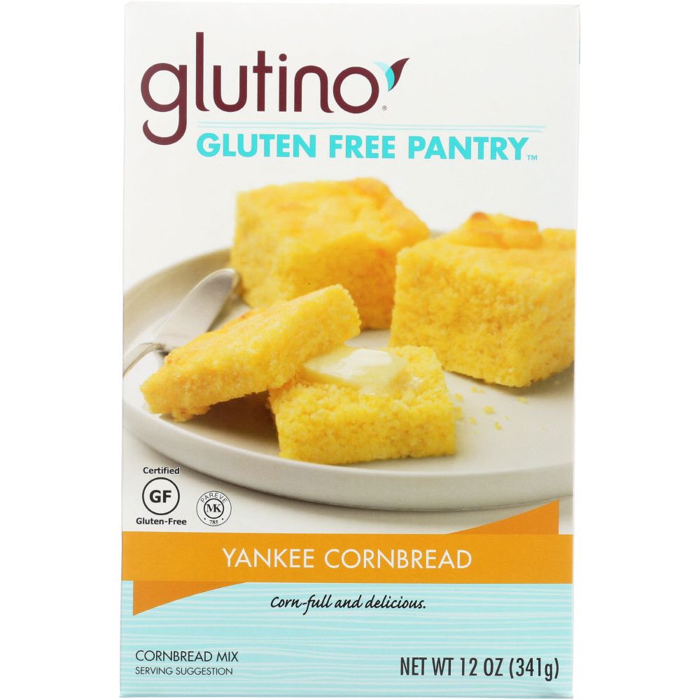 GLUTINO: Gluten Free Pantry Yankee Cornbread Mix, 12 oz - #tag1# - #tag2#