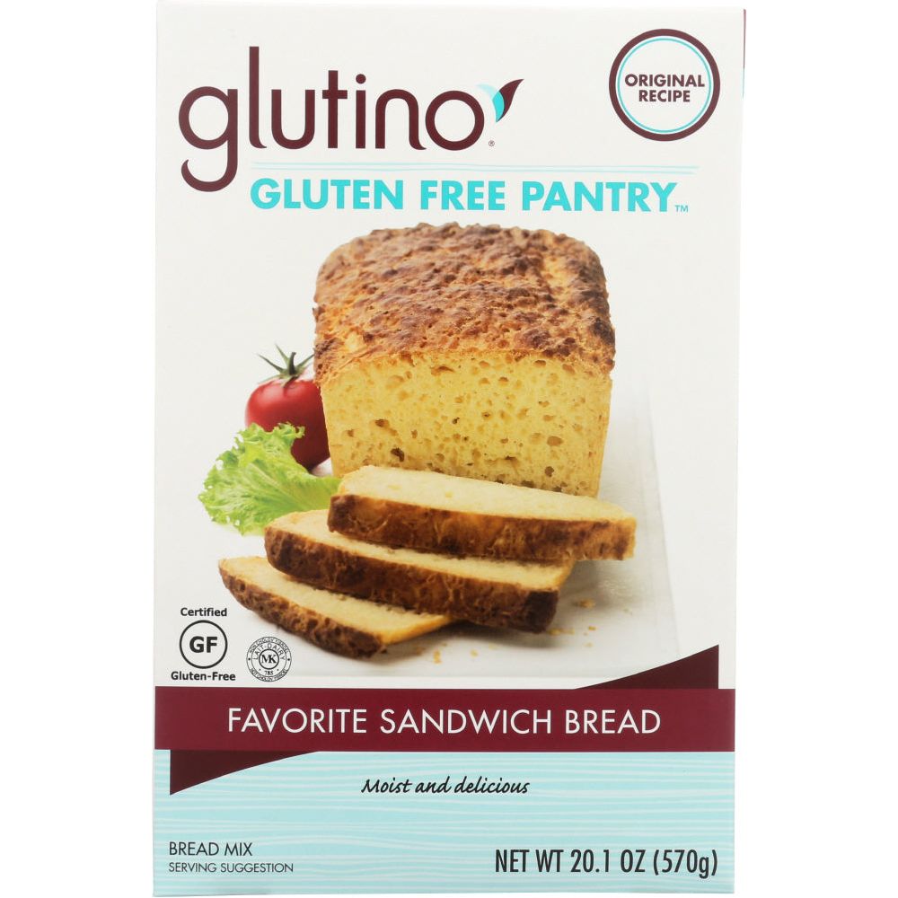 GLUTINO: Mix Bread Favr Sndwch, 20.1 oz - #tag1# - #tag2#