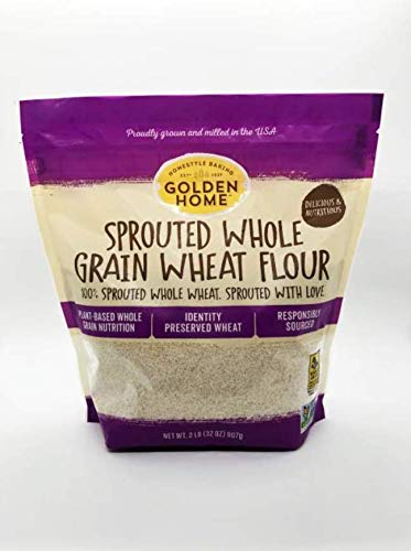 GOLDEN HOME: Flour Whole Wheat Sproute, 2 lb - #tag1# - #tag2#