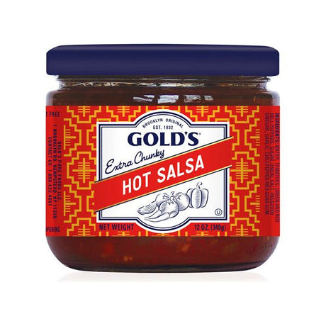 GOLDS: Extra Chunky Hot Salsa, 12 oz - #tag1# - #tag2#
