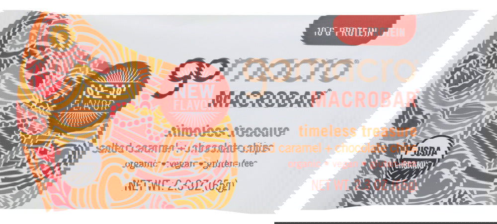 GOMACRO: Bar Slt Caramel Choc Chip, 2.3 oz - #tag1# - #tag2#