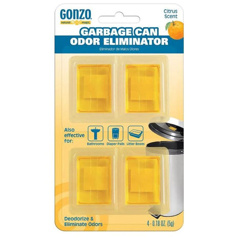 GONZO: Garbage Can Odor Eliminator, 4 pc - #tag1# - #tag2#