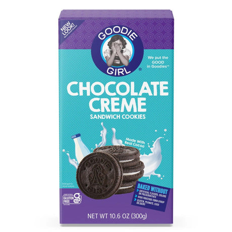 GOODIE GIRL: Chocolate Creme Sandwich Cookies, 10.6 oz - Sunshine Co Op. - #tag1# - #tag2# - #tag3# - #tag4#