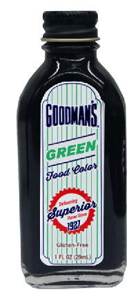 GOODMANS: Food Color Green, 1 fo - #tag1# - #tag2#