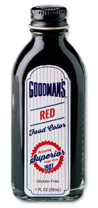 GOODMANS: Food Color Red, 1 fo - #tag1# - #tag2#