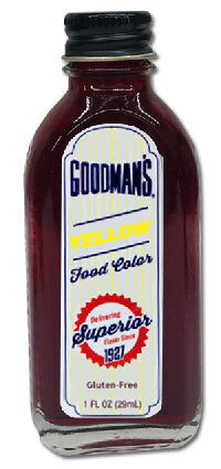 GOODMANS: Food Color Yellow, 1 fo - #tag1# - #tag2#