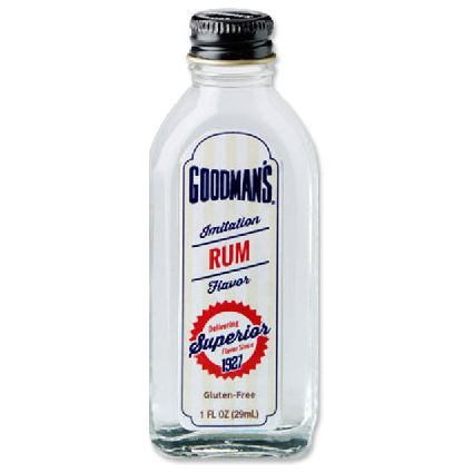 GOODMANS: Rum Extract, 1 oz - #tag1# - #tag2#