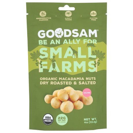 GOODSAM: Macadamia Roasted Salt Org, 4 OZ - #tag1# - #tag2#
