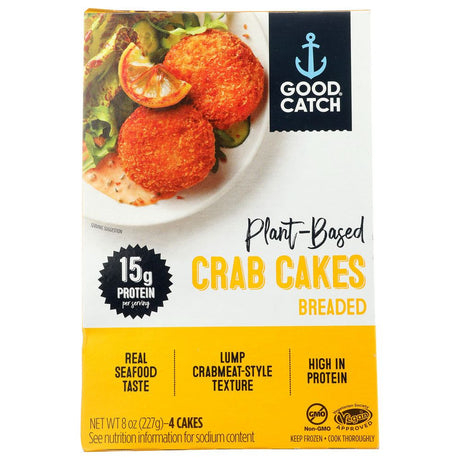 GOOD CATCH: Crab Cakes Breaded Plnt B, 8 oz - #tag1# - #tag2#