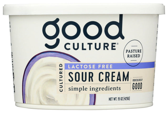 GOOD CULTURE: Lactose Free Sour Cream, 15 oz - #tag1# - #tag2#