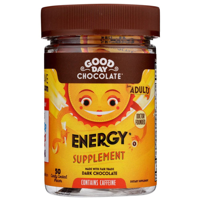 GOOD DAY CHOCOLATE: Energy Supplement, 50 pc - #tag1# - #tag2#