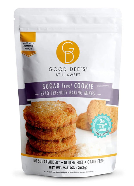 GOOD DEES: Sugar Free Cookie Mix, 8 oz - #tag1# - #tag2#