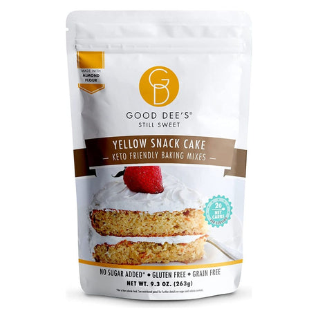 GOOD DEES: Yellow Cake Mix, 9.3 oz - #tag1# - #tag2#