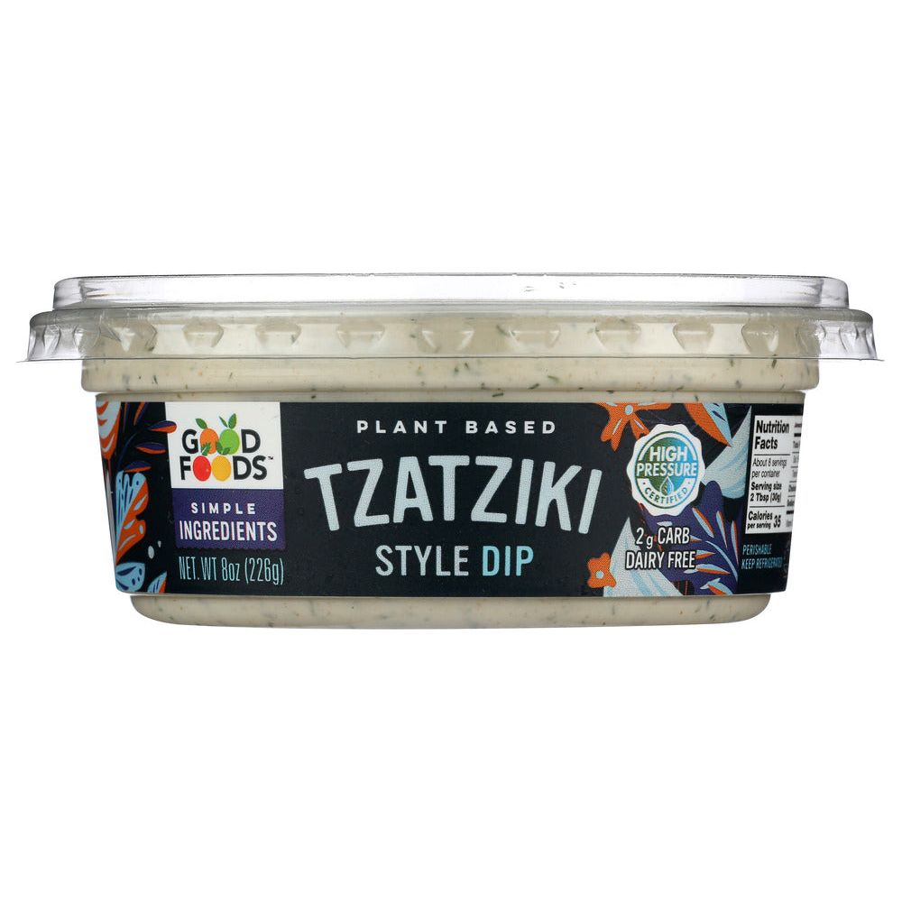 GOOD FOODS: Tzatziki Dip, 8 oz - #tag1# - #tag2#
