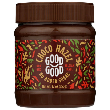 GOOD GOOD: Choco Hazel With Stevia Spread, 12 oz - Sunshine Co Op. - #tag1# - #tag2# - #tag3# - #tag4#