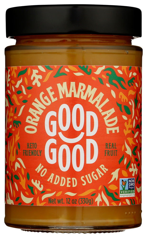 GOOD GOOD: Orange Marmalade Keto Friendly No Added Sugar, 12 oz - #tag1# - #tag2#