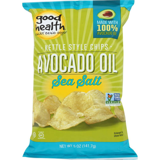 GOOD HEALTH: Kettle Chips Avocado Oil Sea Salt, 5 oz - #tag1# - #tag2#