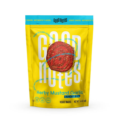 GOOD NOTES: Vggie Snck Beet Hrb Mstrd, 1.4 oz - #tag1# - #tag2#