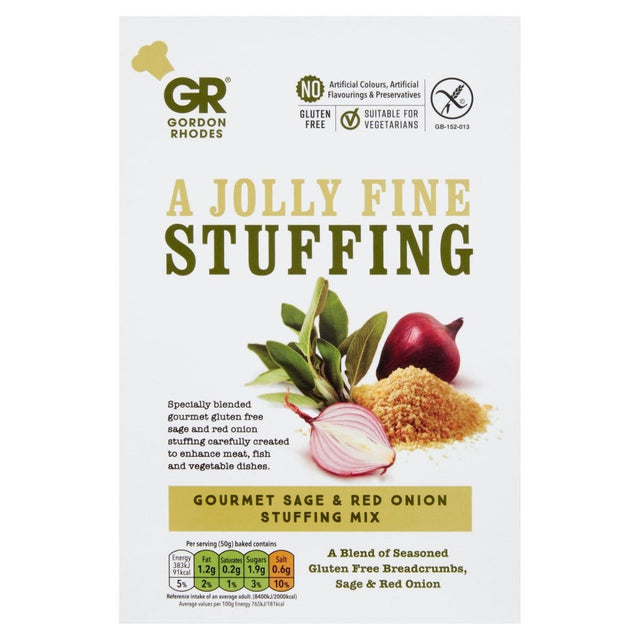 GORDON RHODES: Mix Stuffing Sage Onion, 4.41 oz - #tag1# - #tag2#