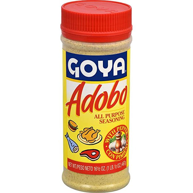 GOYA: Adobo All-Purpose Seasoning with Pepper, 16.5 oz - #tag1# - #tag2#