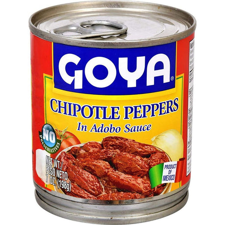 GOYA: Chipotle Peppers In Adobo Sauce, 7 oz - Sunshine Co Op. - #tag1# - #tag2# - #tag3# - #tag4#