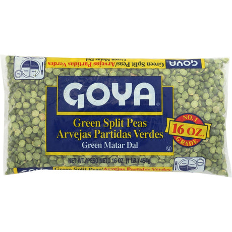 GOYA: Green Split Peas, 16 oz - Sunshine Co Op. - #tag1# - #tag2# - #tag3# - #tag4#