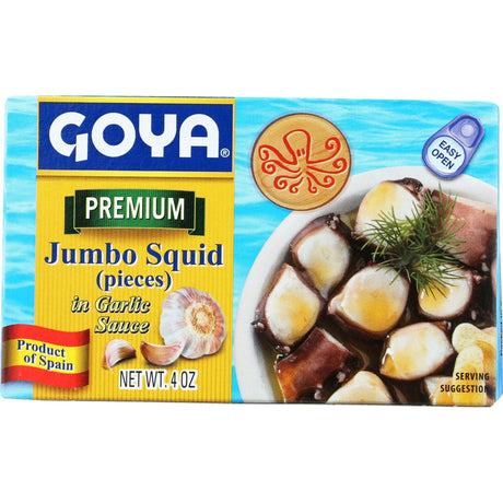 GOYA: Jumbo Squid In Garlic Sauce, 4 oz - #tag1# - #tag2#