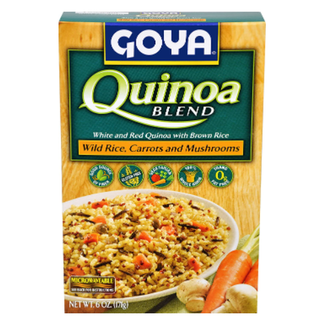 GOYA: Quinoa Blend Wild Rice Carrots and Mushrooms, 6 oz - #tag1# - #tag2#