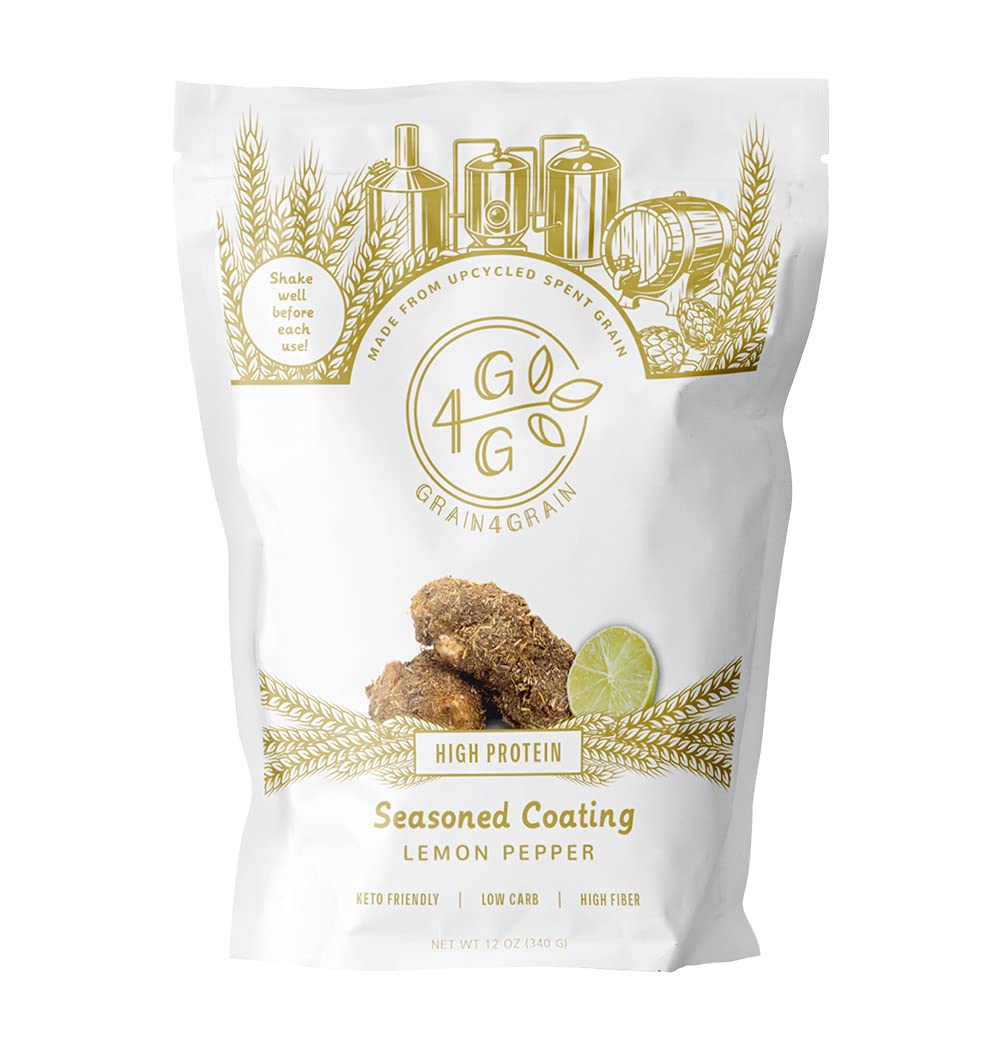 GRAIN4GRAIN: Lemon Pepper Seasoned Coating, 12 oz - #tag1# - #tag2#