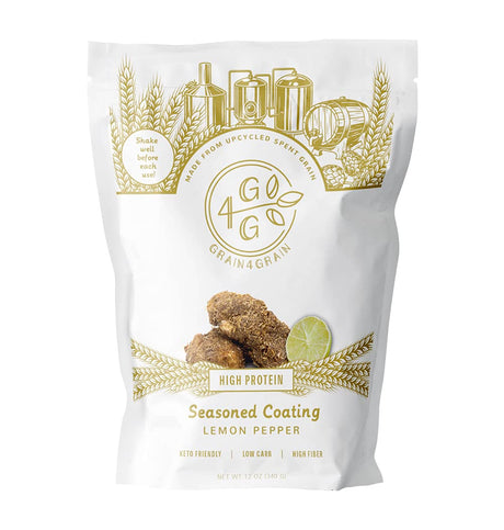 GRAIN4GRAIN: Lemon Pepper Seasoned Coating, 12 oz - #tag1# - #tag2#