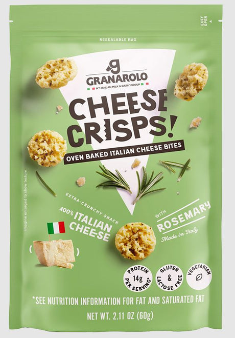 GRANAROLO: Rosemary Cheese Crisps, 2.11 oz - #tag1# - #tag2#