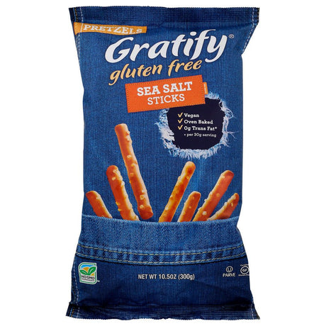 GRATIFY: Pretzel Sticks Gluten Free, 10.5 oz - #tag1# - #tag2#
