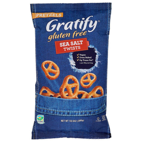 GRATIFY: Pretzel Twist Gluten Free, 10.5 oz - #tag1# - #tag2#