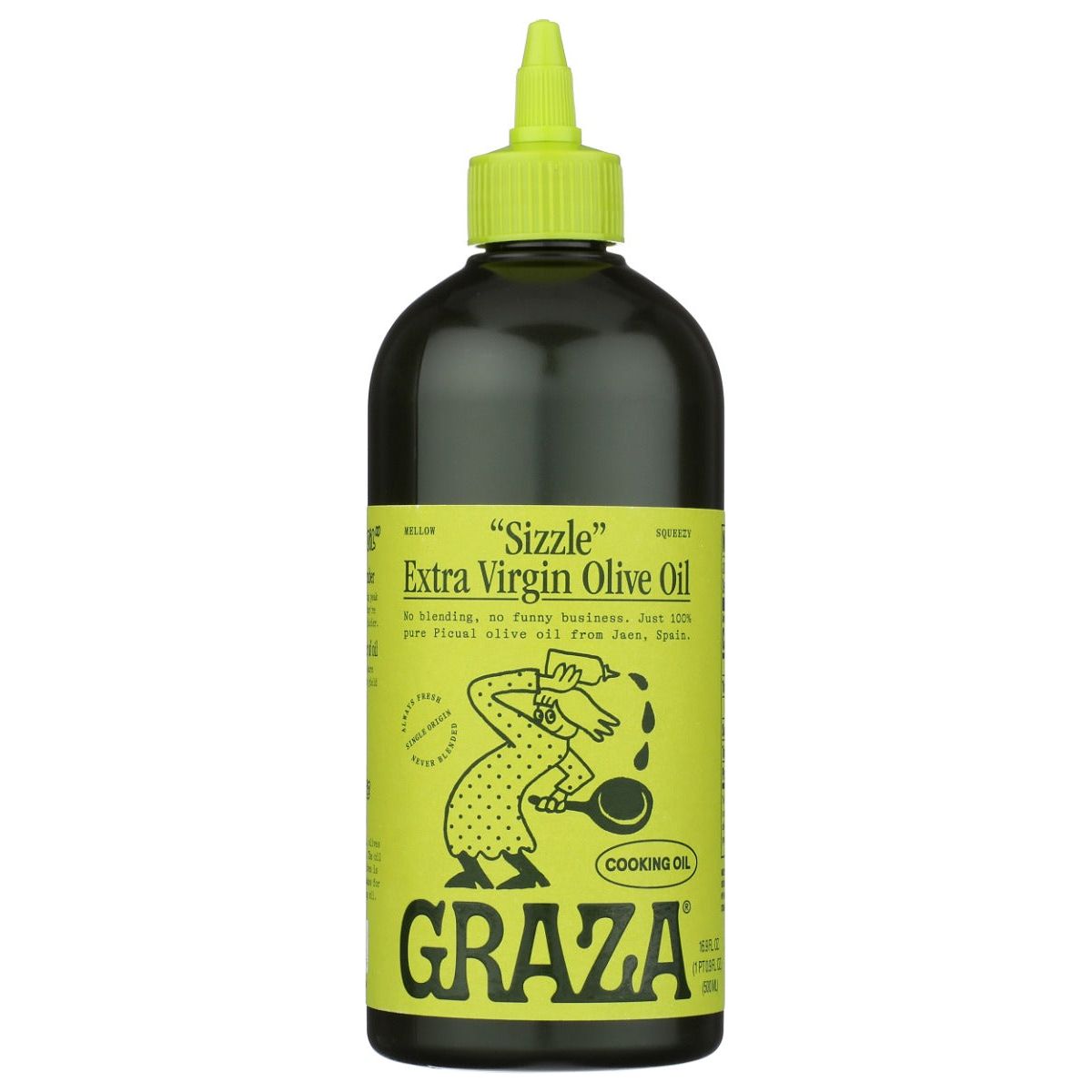 GRAZA: Sizzle Extra Virgin Olive Oil, 16.9 fo - #tag1# - #tag2#