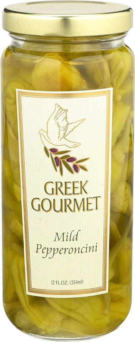 GREEK GOURMET: Mild Pepperoncini, 12 oz - #tag1# - #tag2#