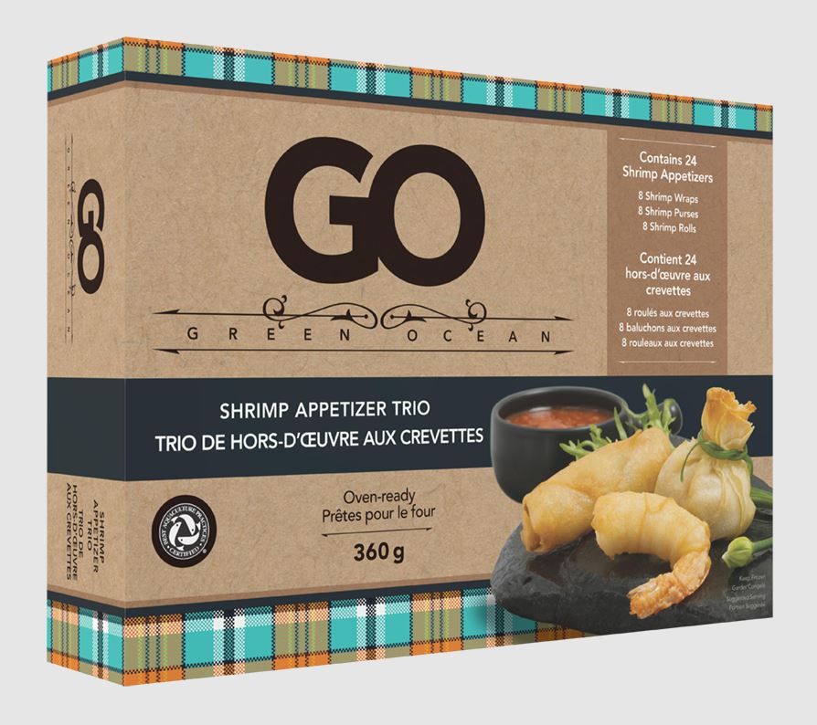 GREEN OCEAN: Shrimp Trio Appetizer 24pc, 12.7 oz - #tag1# - #tag2#