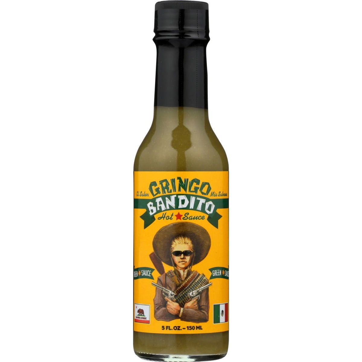 GRINGO BANDITO: Green Habanero Hot Sauce, 5 fo - Sunshine Co Op. - #tag1# - #tag2# - #tag3# - #tag4#