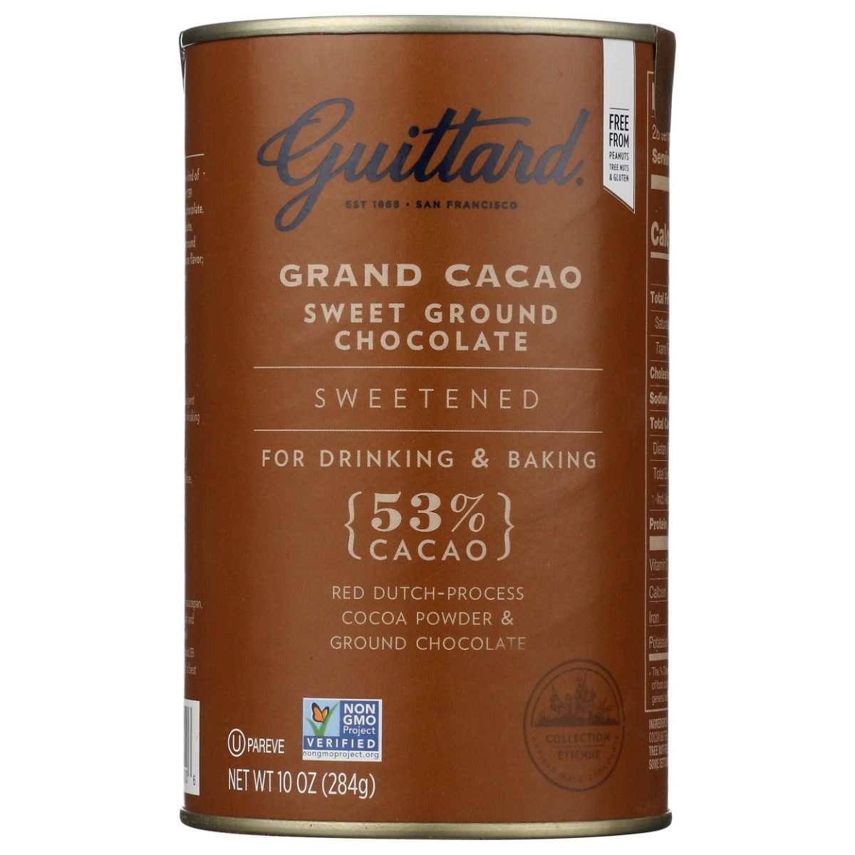 GUITTARD: Grand Cacao Drinking Chocolate, 10 oz - #tag1# - #tag2#