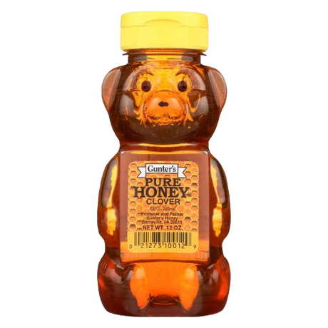 GUNTERS: Clover Honey Bear, 12 oz - Sunshine Co Op. - #tag1# - #tag2# - #tag3# - #tag4#