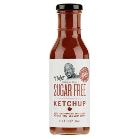 G HUGHES: Sugar Free Ketchup, 13 oz - Sunshine Co Op. - #tag1# - #tag2# - #tag3# - #tag4#