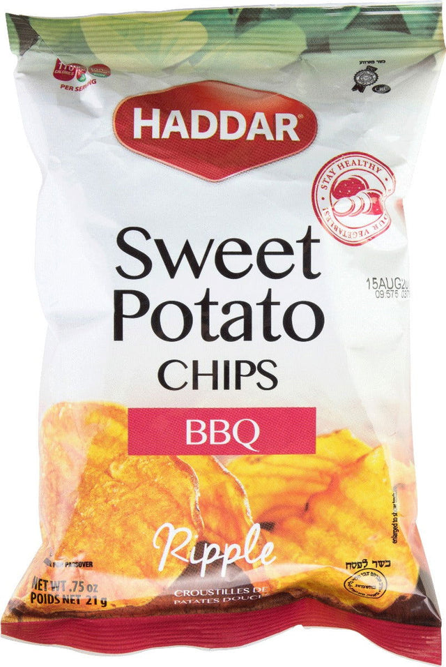 HADDAR: Bbq Sweet Potato Chips, 0.75 oz - #tag1# - #tag2#
